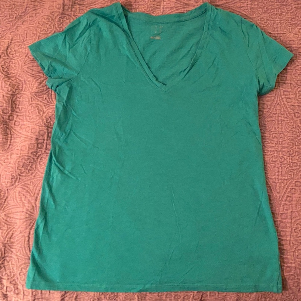 A New Day V Neck Short Sleeve